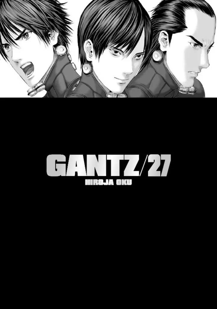 Pull Gantz 27 Crewneck Manga Look Oversize en Molleton Doux Gris