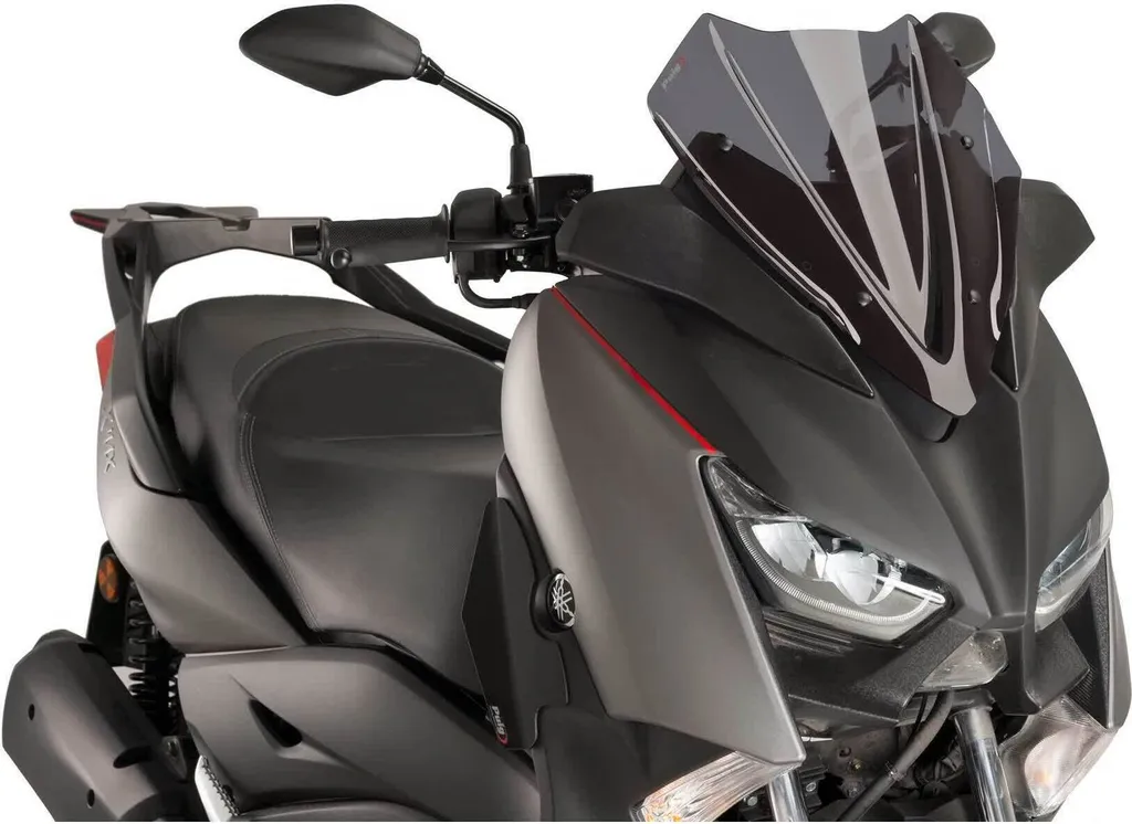 Pare-brise PUIG 9474F V-Tech Line Sport pour YAMAHA X-MAX 400 Fumé Noir