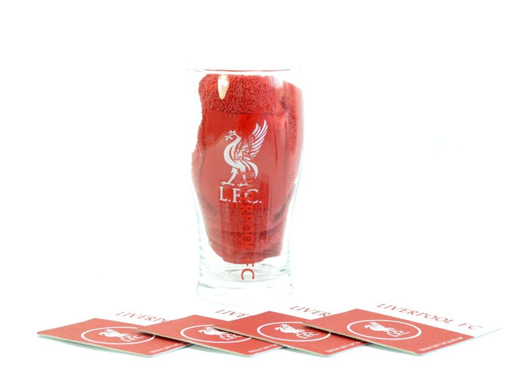 Liverpool Wort Mark Mini Bar Set