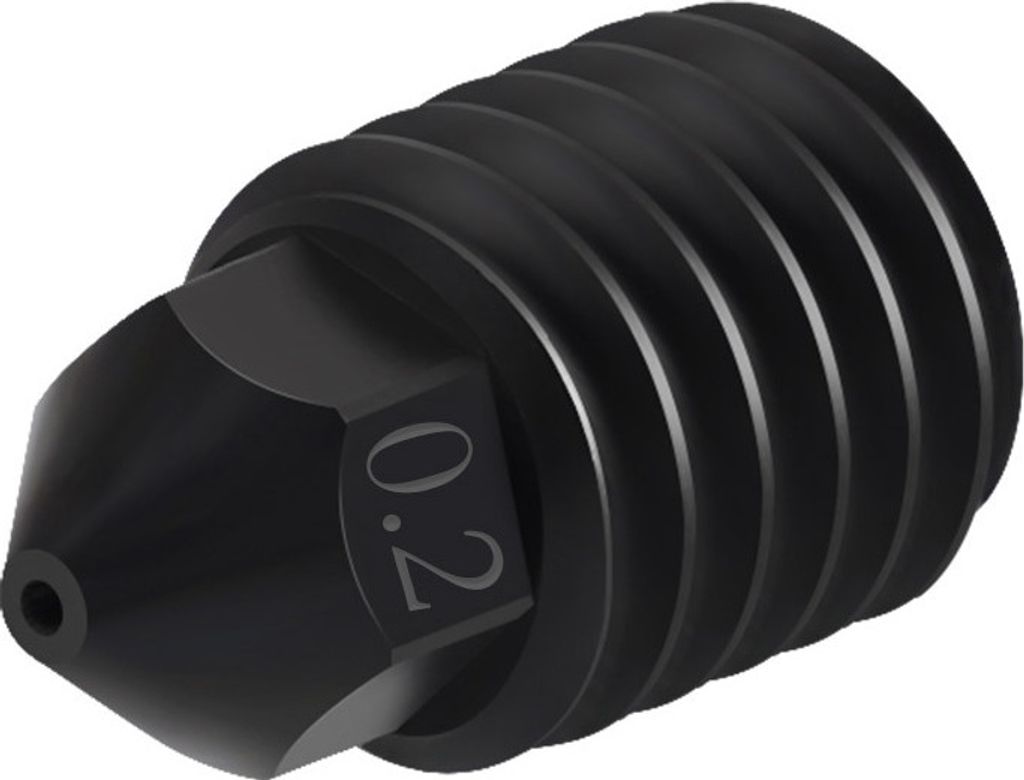 Gehärtete Stahl Düse 0.2mm für Bambu Lab X1 Upgrade Hotend