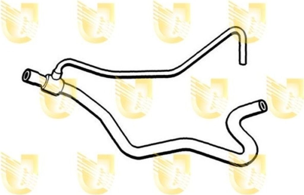 1 Schlauch, Wärmetauscher-Heizung UNIGOM R4372 für RENAULT