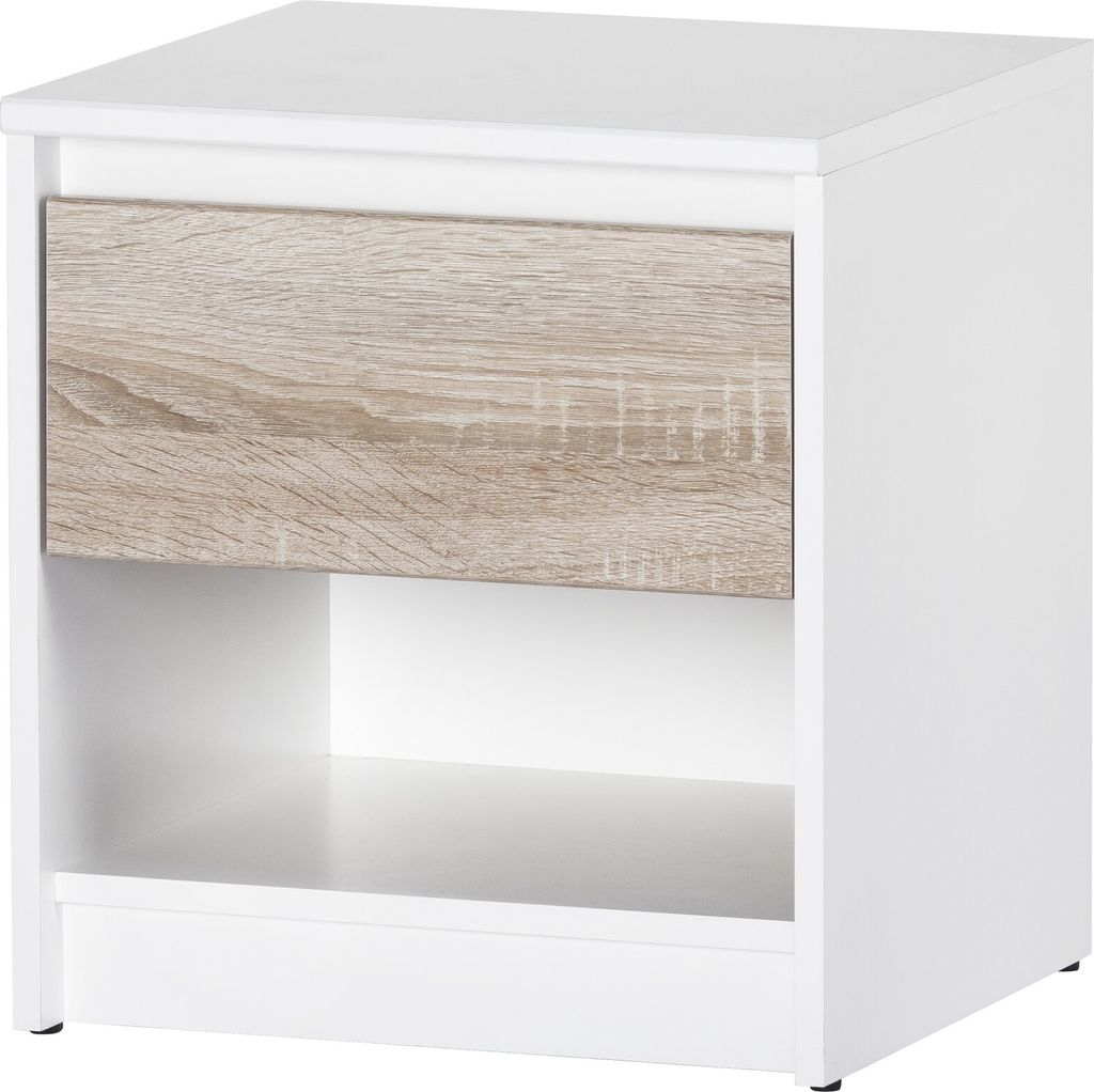 Furniture24 Nachttisch Wenecja 05 Nachtschrank mit Schublade Nachtkästchen