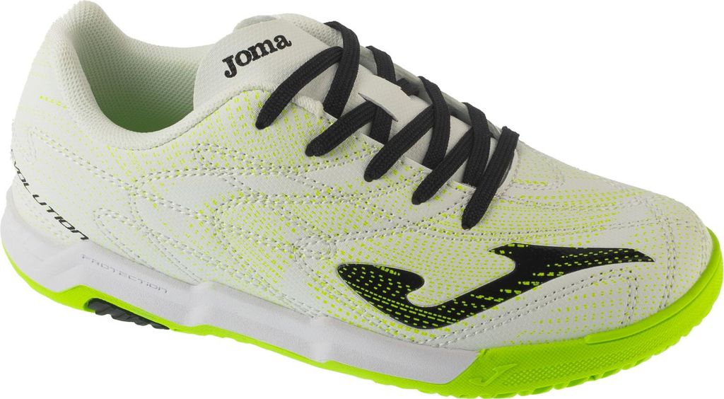 Joma Evolution Jr 2502 IN EVJW2502IN, Hallenschuhe, für Jungen, Weiß
