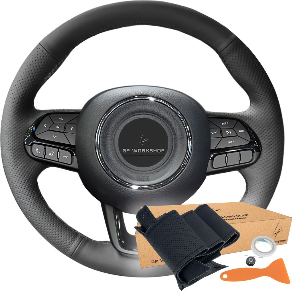 Coprivolante nero per Jeep Renegade 2016-2019 Immagine del prodotto 