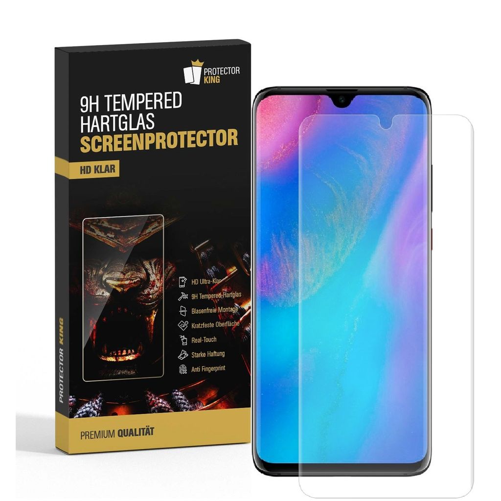 6x 9H Panzerglas für Huawei P30 Lite HD klar Displayschutz Schutzglas Hartglas Schutzfolie Screen-Protector