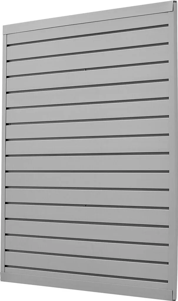 Revêtement mural alvéolé en PVC gris 4x4 pi pour rangement de garage pro