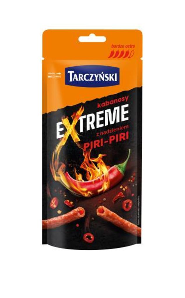 Tarczynski Kabanosy Extreme s náplňou Piri-Piri 95 g Obrázok produktu 