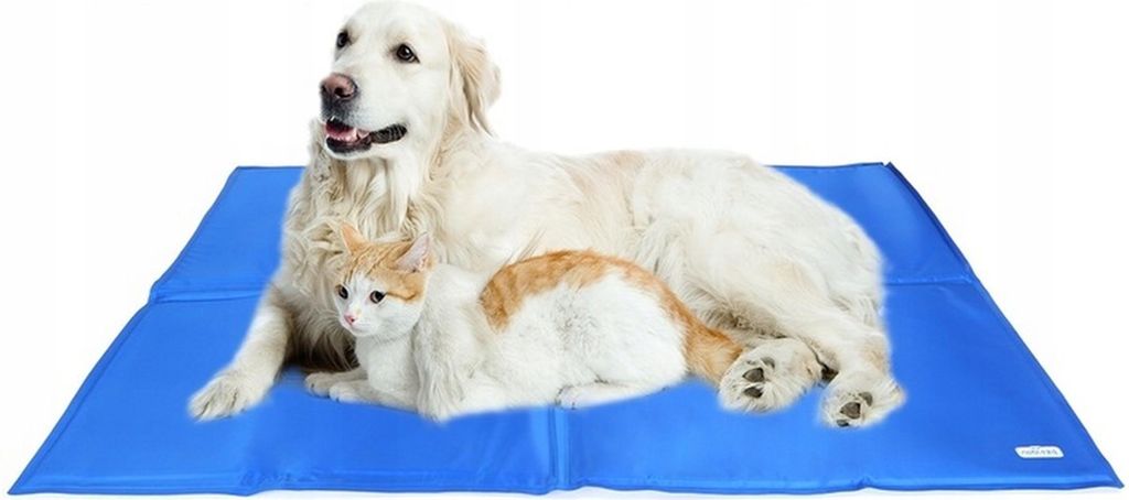 Nobleza XL Kühlmatte für Haustiere 70x110cm, robust & faltbar