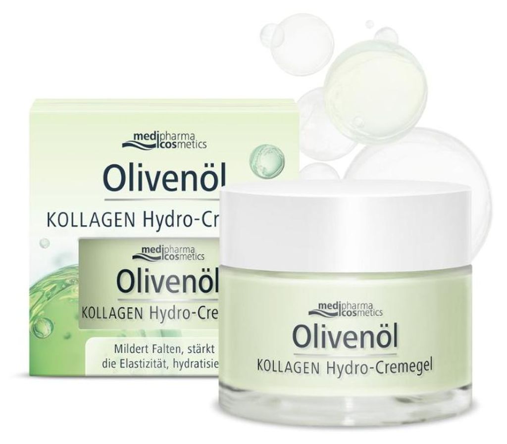 Gel-crema idratante al collagene e olio d'oliva, 50 ml Immagine del prodotto 