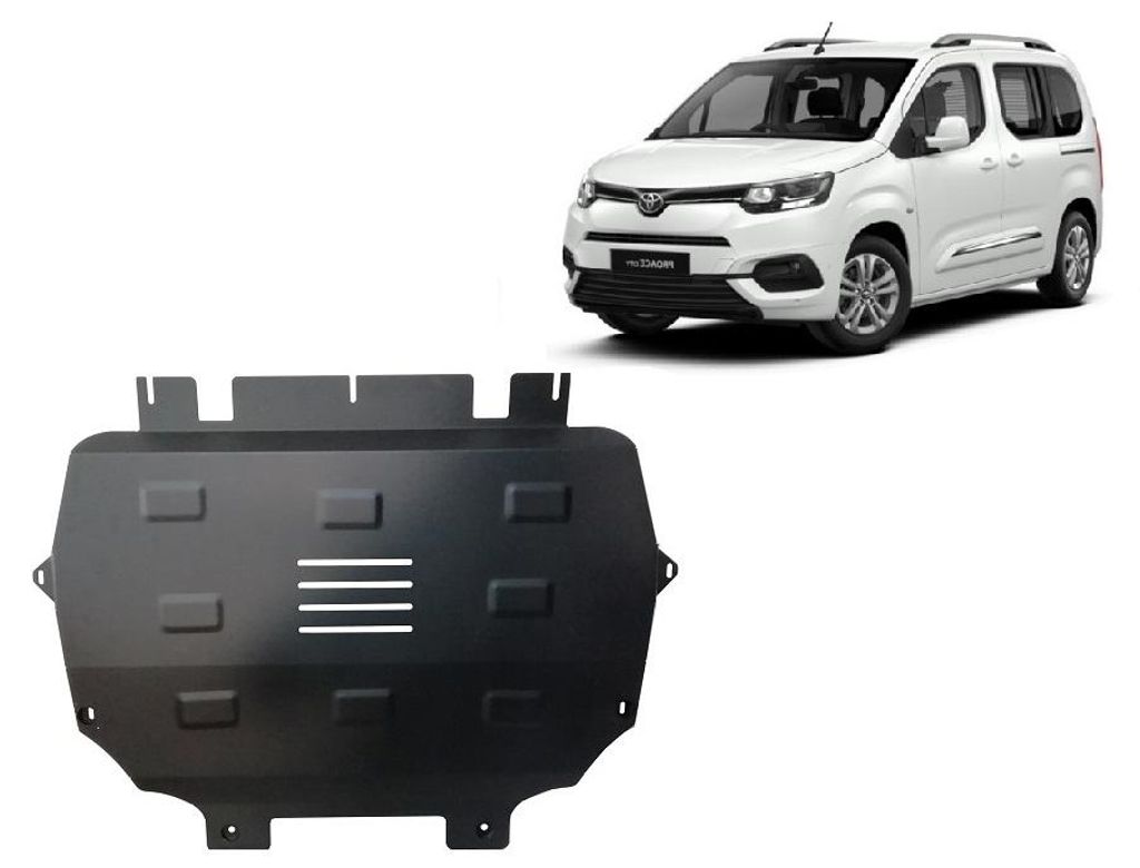 Unterfahrschutz für Motor der Marke Toyota Proace City Verso