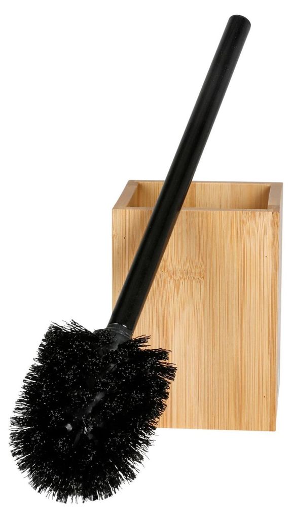 BURI Toilettenbürstenhalter aus Bambus WC-Bürste Produktbild 