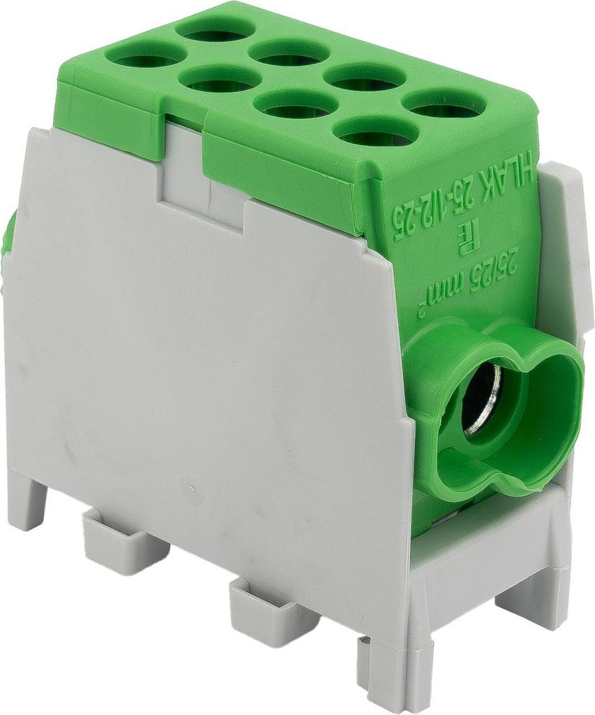 Hauptleitungsklemme Abzweigklemme HLAK 25-1/2/25 M2 grün Produktbild 