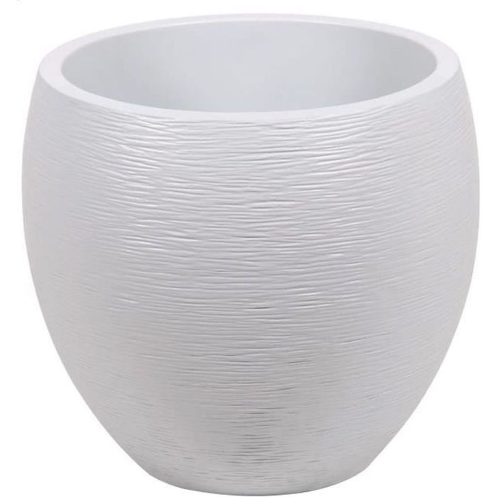 EDA Graphit Rund Weiß Rund Topf Ø 50 cm
