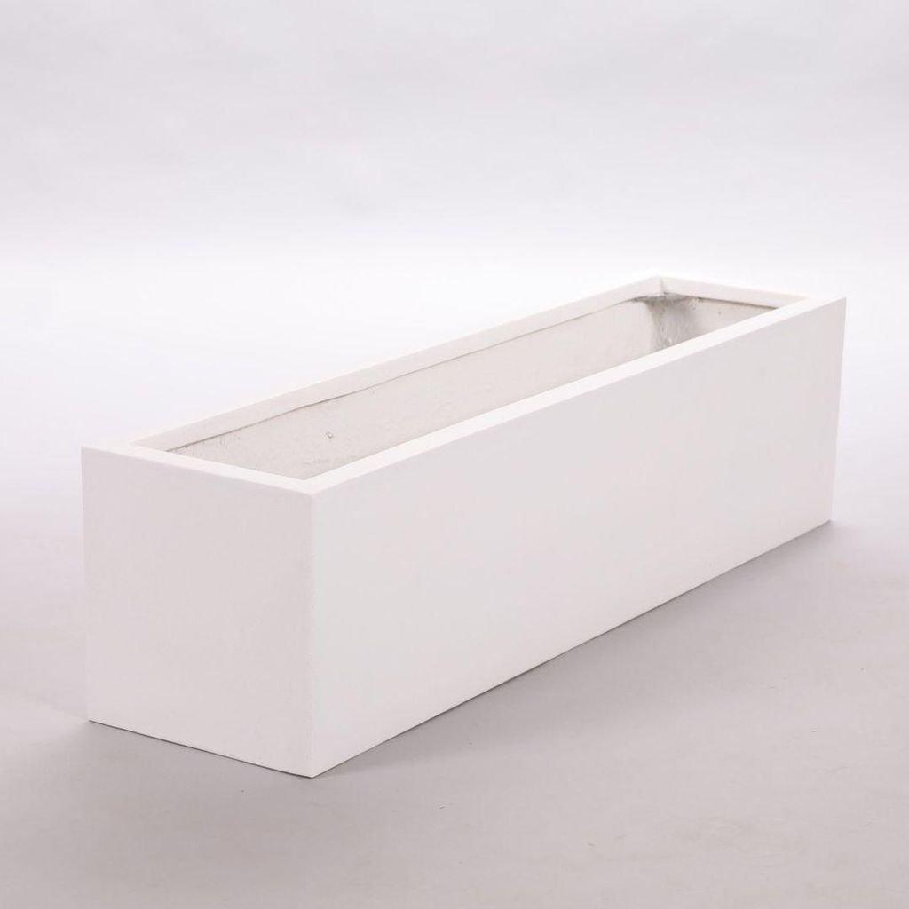 Elegant Einrichten | Pflanzkübel | Fiberglas | rechteckig | Produktbild 