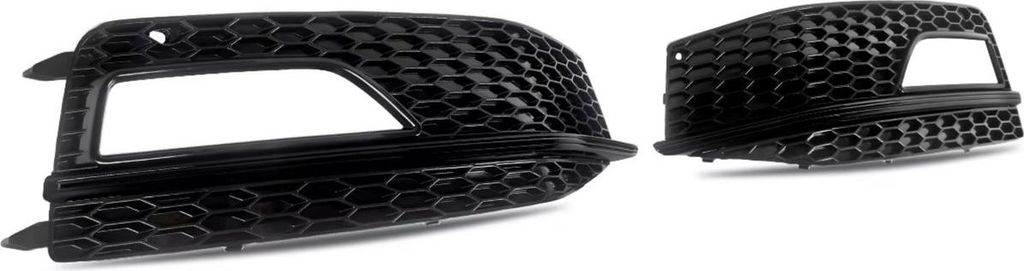 Motorhauben-Kühlergrill – Wabenförmiger Stoßfängergrill – Für Audi A3 S-Line (2014-2016) / A3 S3 (2013-2017) – Auto Zubehör – Schwarz