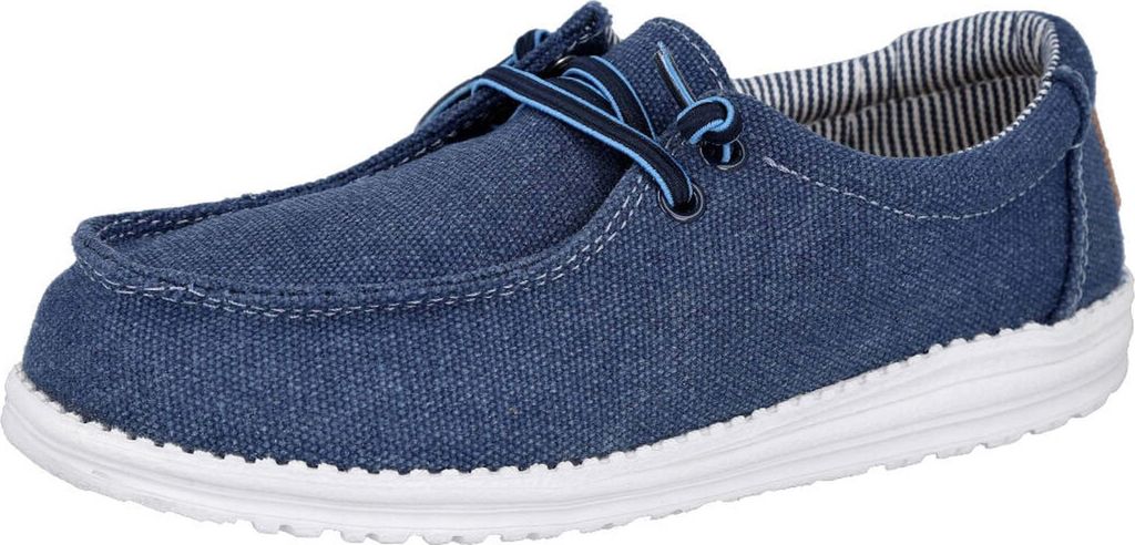 Mtng Canvas Shoes 10070-316094 in Blue color size 28
