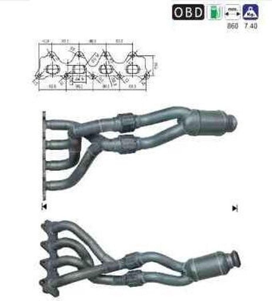 VEGAZ Katalysator Kat für RENAULT Clio III Schrägheck (BR0/1, CR0/1) Euro 4 RK-904