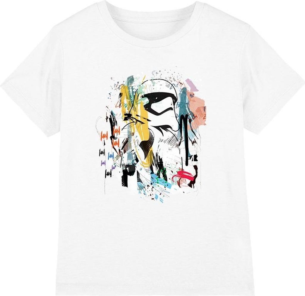 Star Wars - T-Shirt für Kinder TV3743 (116) (Weiß)