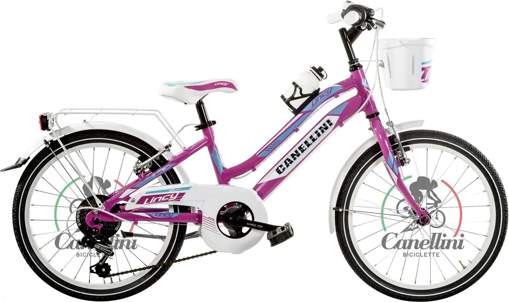 Vélo enfant tout-terrain Canellini LINCY 20 pouces pour loisirs et balades