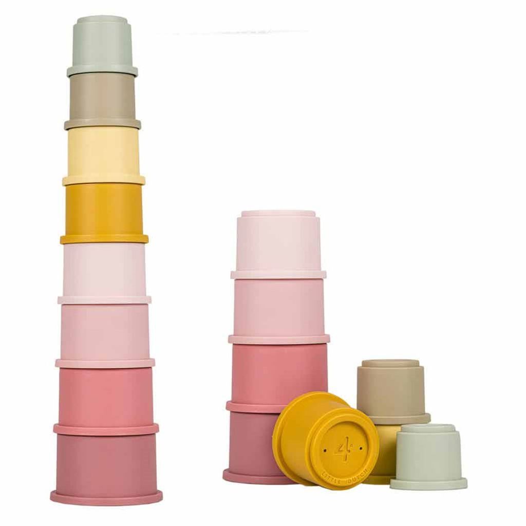 Little Dutch Becherstapeln rosa, 1 Jahr(e), Kunststoff, Produktbild 