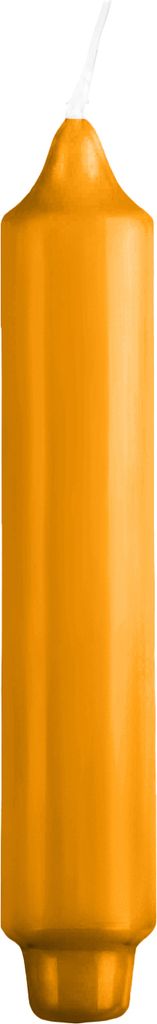 Stabkerzen mit Zapfenfuß Honig 170 x Ø 30 mm, 12 Stück
