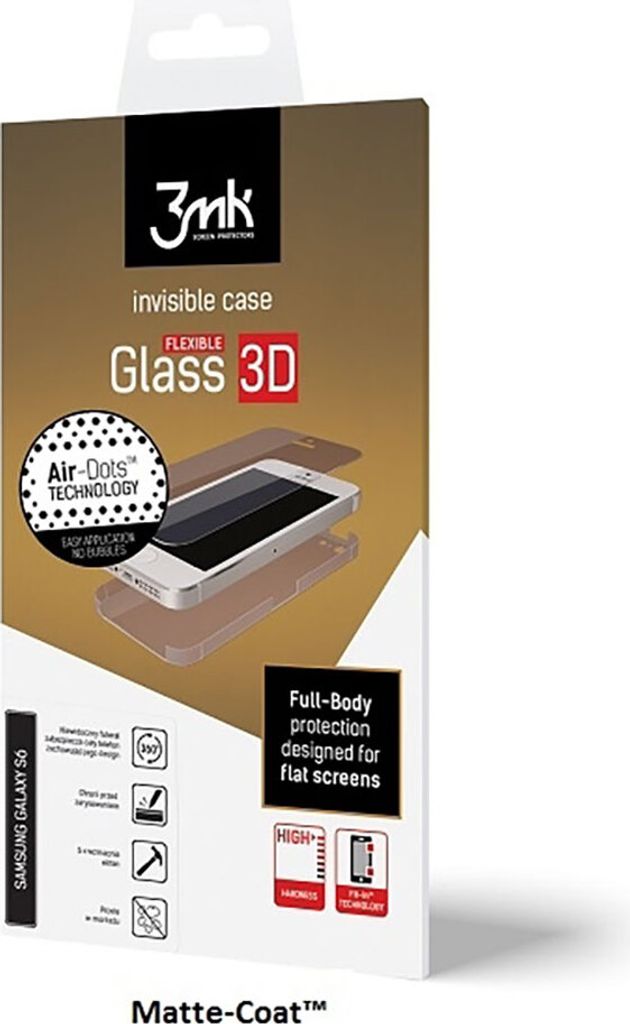 3Mk Flexibleglass 3D Sam A405 A40 Hybridglas + Mattfolie