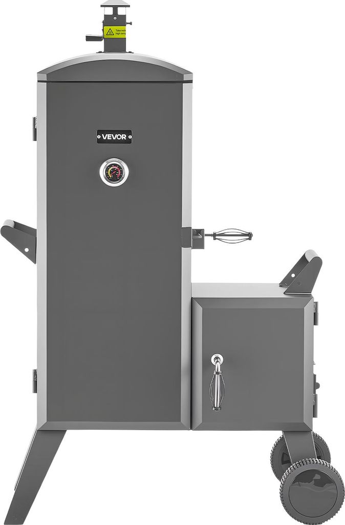 Piec wędzarniczy VEVOR, wędzarnia offsetowa BBQ ze stali Zdjęcie produktu 