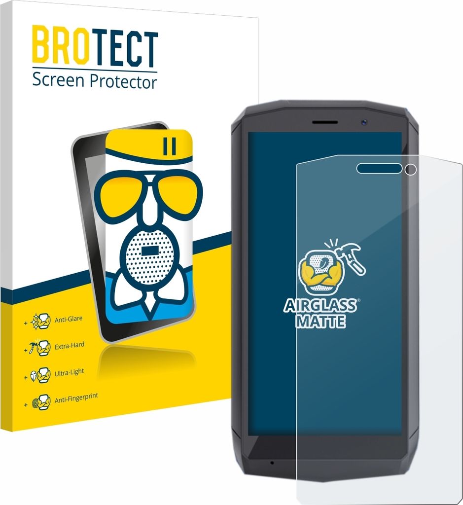 BROTECT Entspiegelungs Schutzglas für Cubot Pocket Schutzfolie Panzer Folie Glas Display Schutz matt