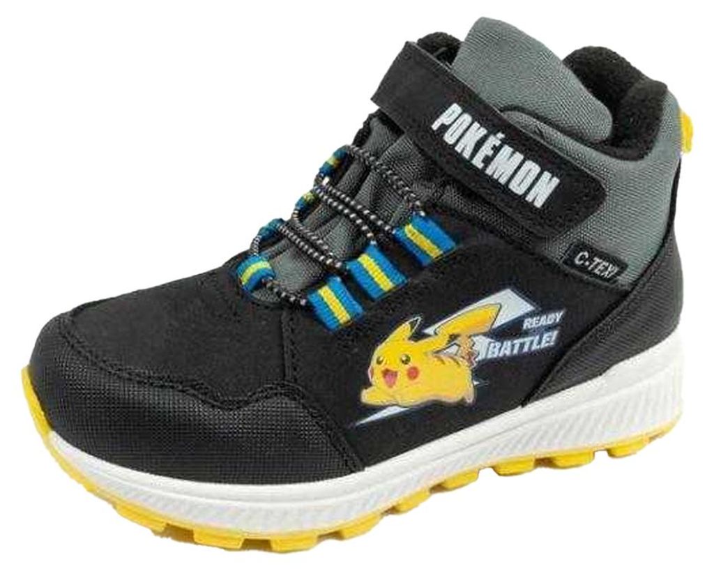 Cerda - Pokemon Sneaker für Jungen, Ökologisches Leder PP12376 (27 EU) (Schwarz)
