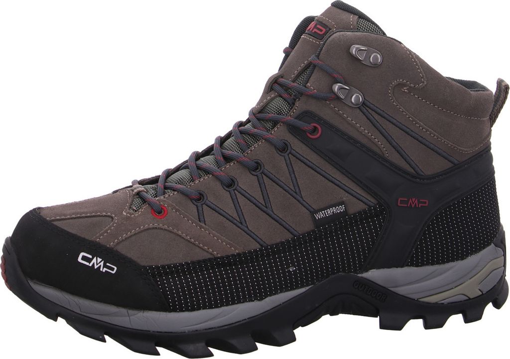 CMP Rigel Mid Trekking WP Wanderschuh Braun