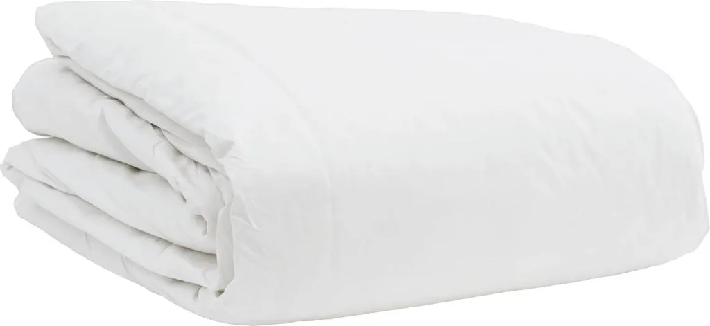 Offerta Set Piumone vidaXL 3 Pezzi Piuma Bianca e 2 Cuscini - 4