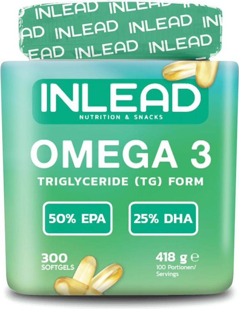 INLEAD Omega-3 (300 kapsułek) Zdjęcie produktu 