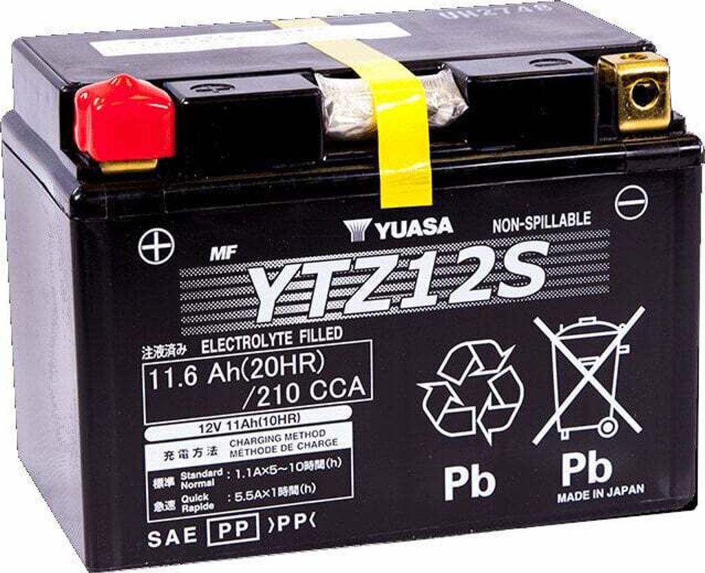 Yuasa Battery YTZ12S Akumulator motocyklowy Zdjęcie produktu 