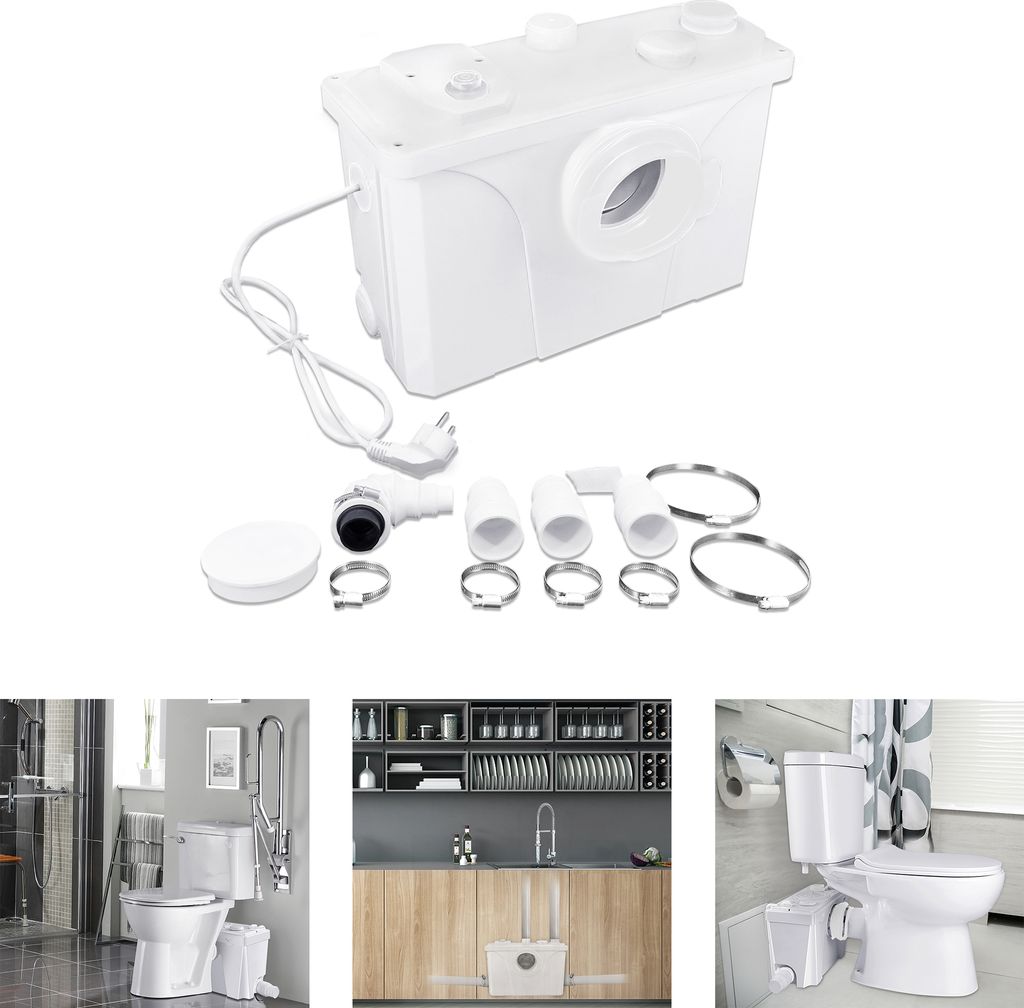 LZQ Hebeanlage Fäkalienpumpe 700W Haushaltspumpe Produktbild 15