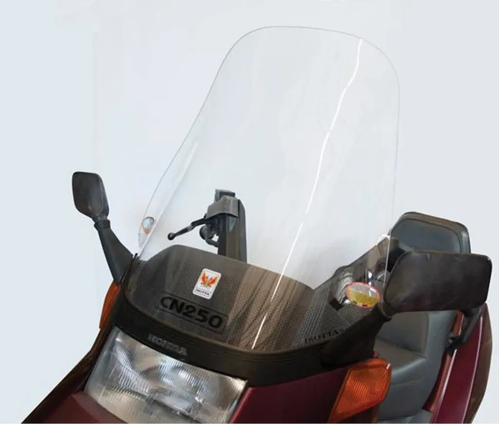 Protection vent pour Honda CN : Pare-brise ISOTTA 600x590mm incolore