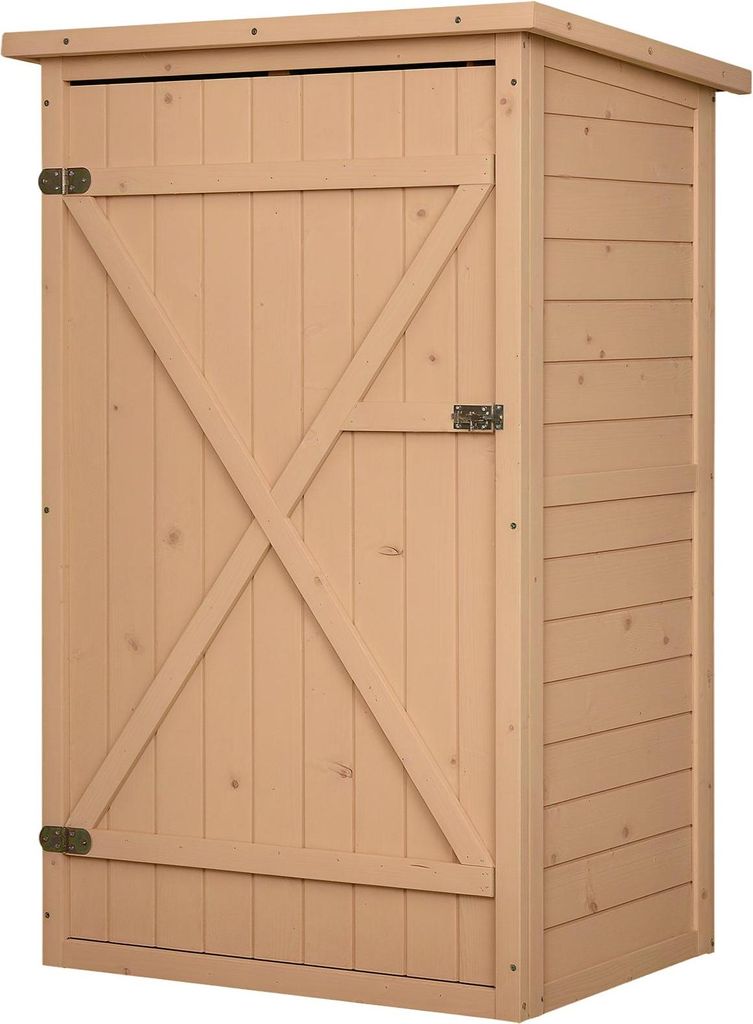 Outsunny Armoire abri de Jardin Remise pour Outils Bois de Image du produit 