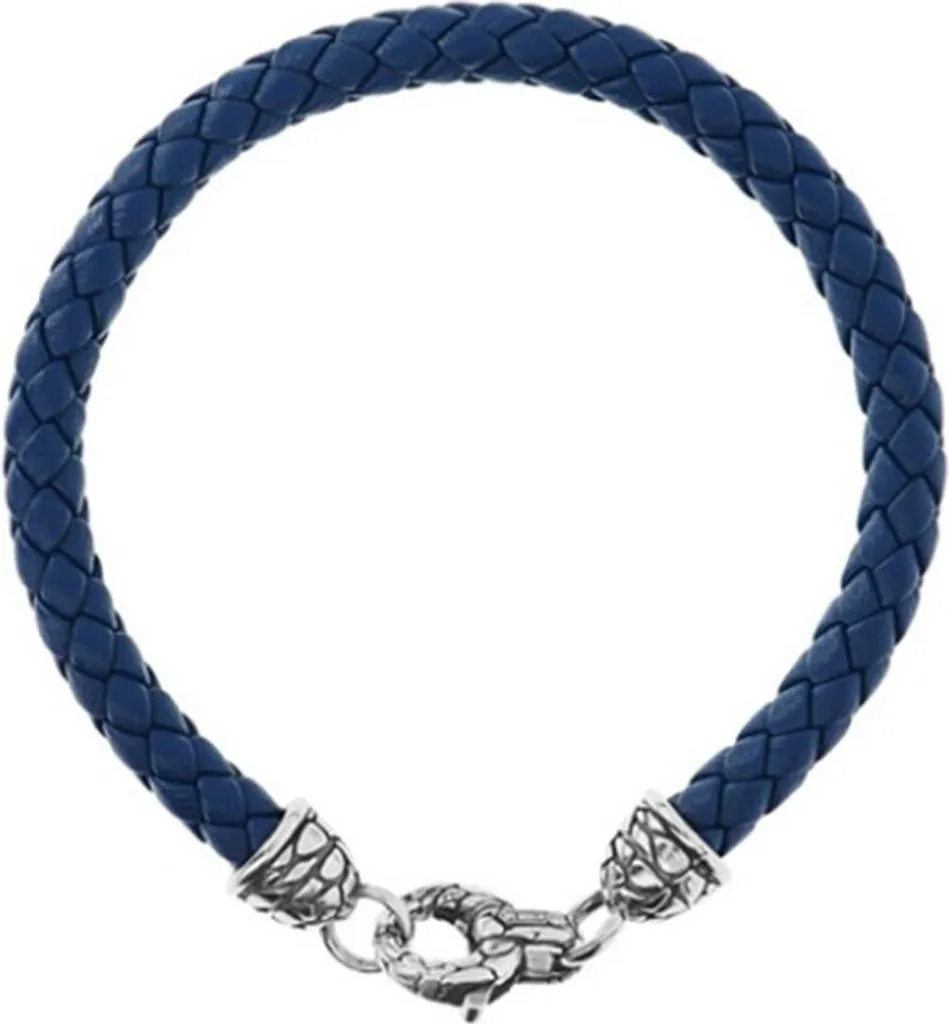 Bracciale Uomo Albert M. WSOX00141.BLU Argento 925 e Texture Ink