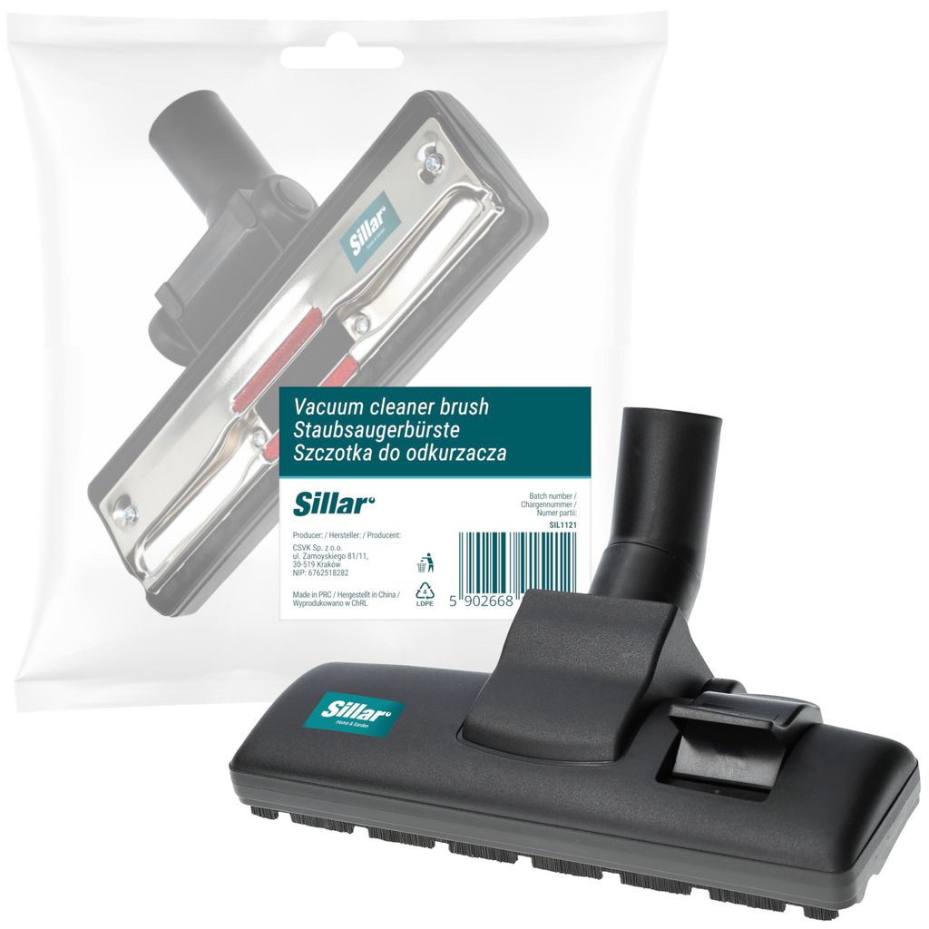 Sillar Bodendüse 32 mm für Staubsauger mit Gummilippe und Produktbild 