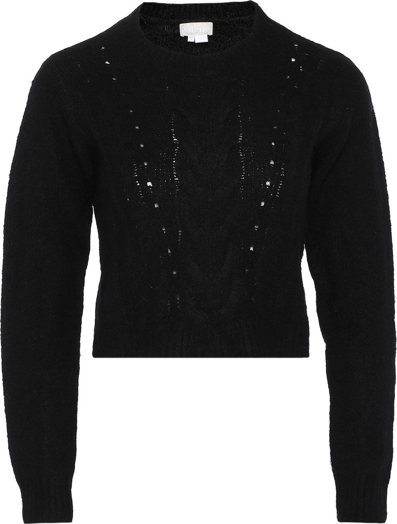 Jalene damen pullover - schwarz, M/L