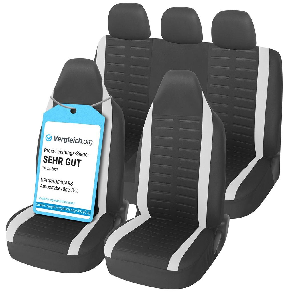 Upgrade4cars Autositzbezüge Set für Pilotensitze | Produktbild 