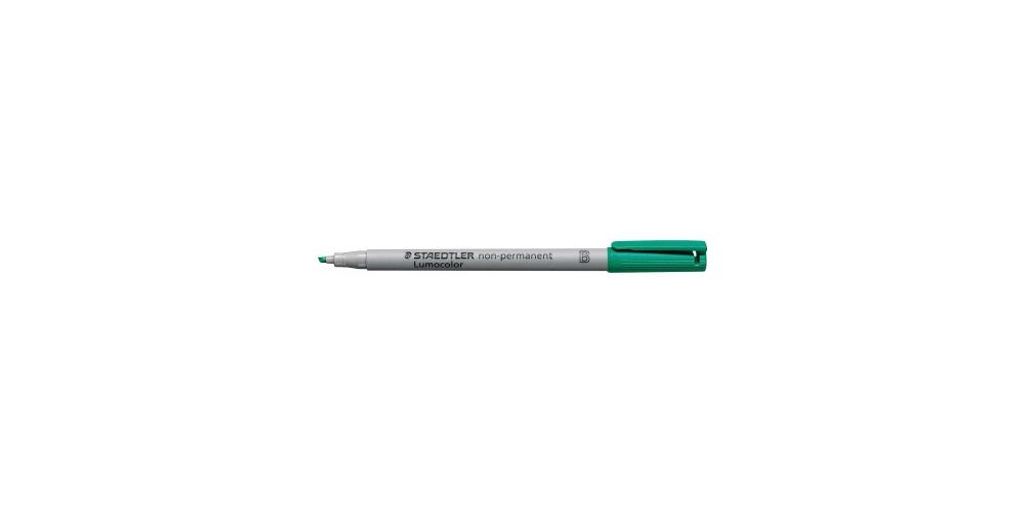 Staedtler 312-5, 1 kusov, Zelená, Hrot dláta, Zelená, Šedá, Obrázok produktu 