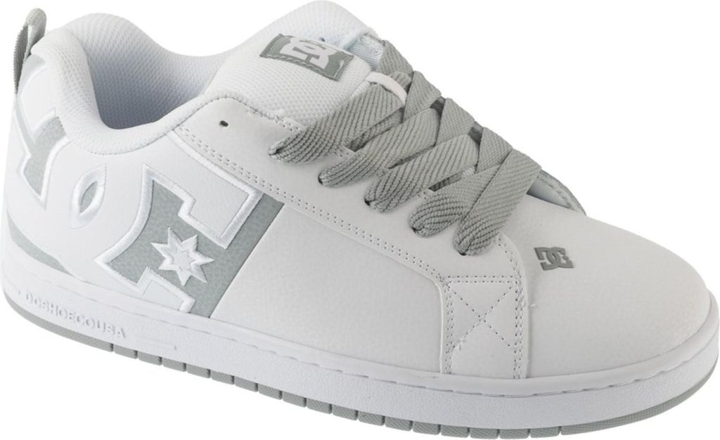 DC SHOES Court Graffik - Herren Sneakers Skate Skater Schuhe Weiß DC01668-110 , EU 44