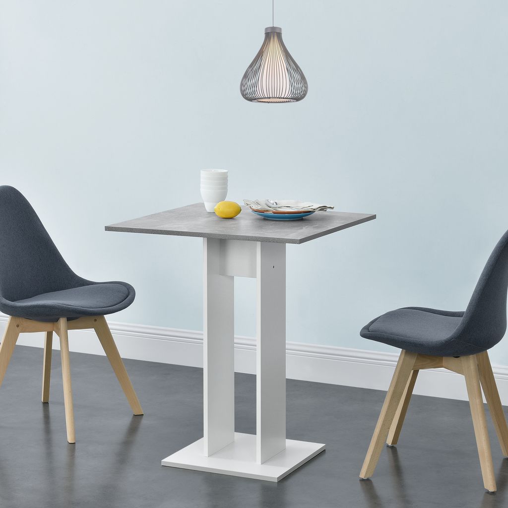 Küchentisch Quadratisch 65 x 65 x 78 cm Säulentisch Produktbild 6