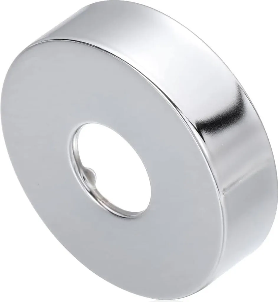 Cacher un trou de tuyau proprement - Rosace de recouvrement inox 3/4 70mm
