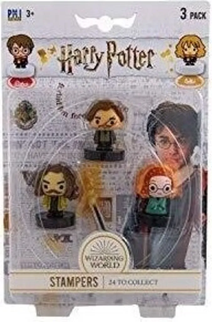 Figurine Harry Potter Bizak 3 unités Idéal pour Déco et Jeu One Size