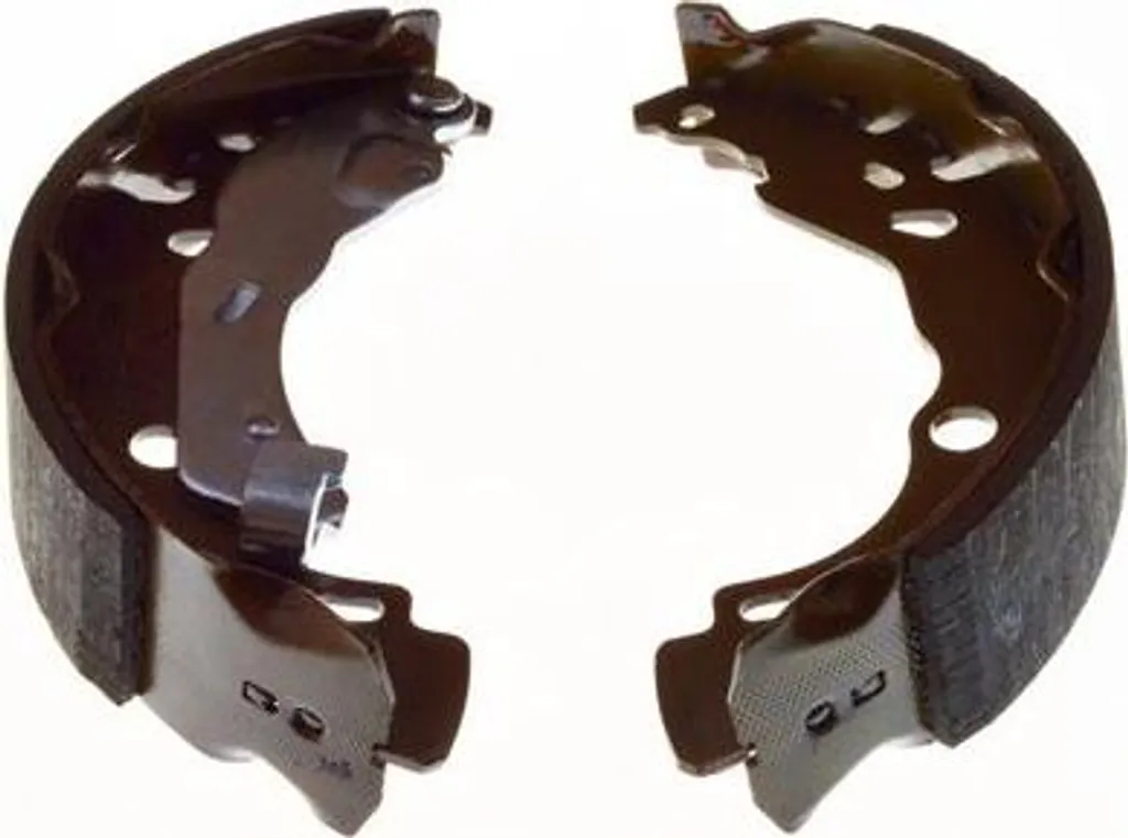 DENCKERMANN B120150 Set ganasce freno OE 4241P1 compatibile con Logan, Sandero, Micra, Note, Clio, Thalia