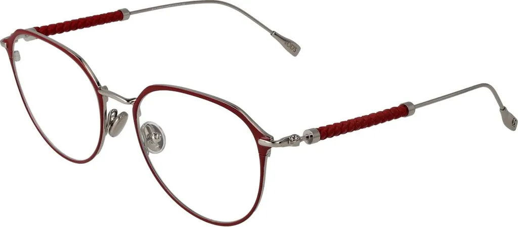 Tod's TO5246 51mm Occhiali da Vista Donna Matte Red - Urban Style 2024
