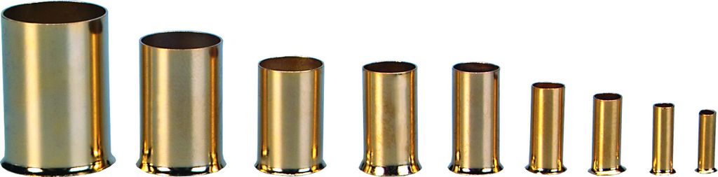 Sinuslive Aderendhülsen vergoldet bis 25mm², 8 Stück