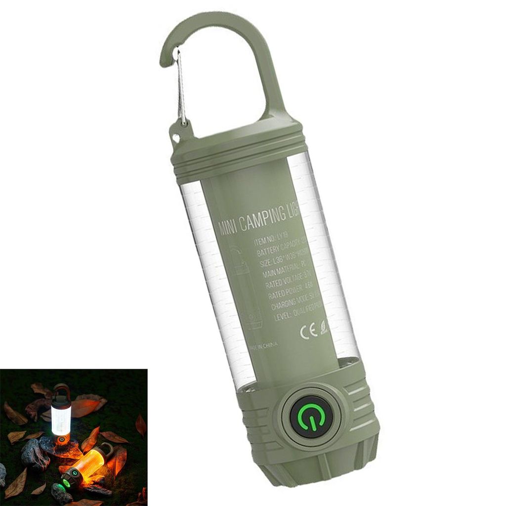 Campinglaterne, Vintage Campinglampe wiederaufladbar,mit Haken, Zelt- & Atmosph?renlicht, fš¹r Hurrikan, Wandern