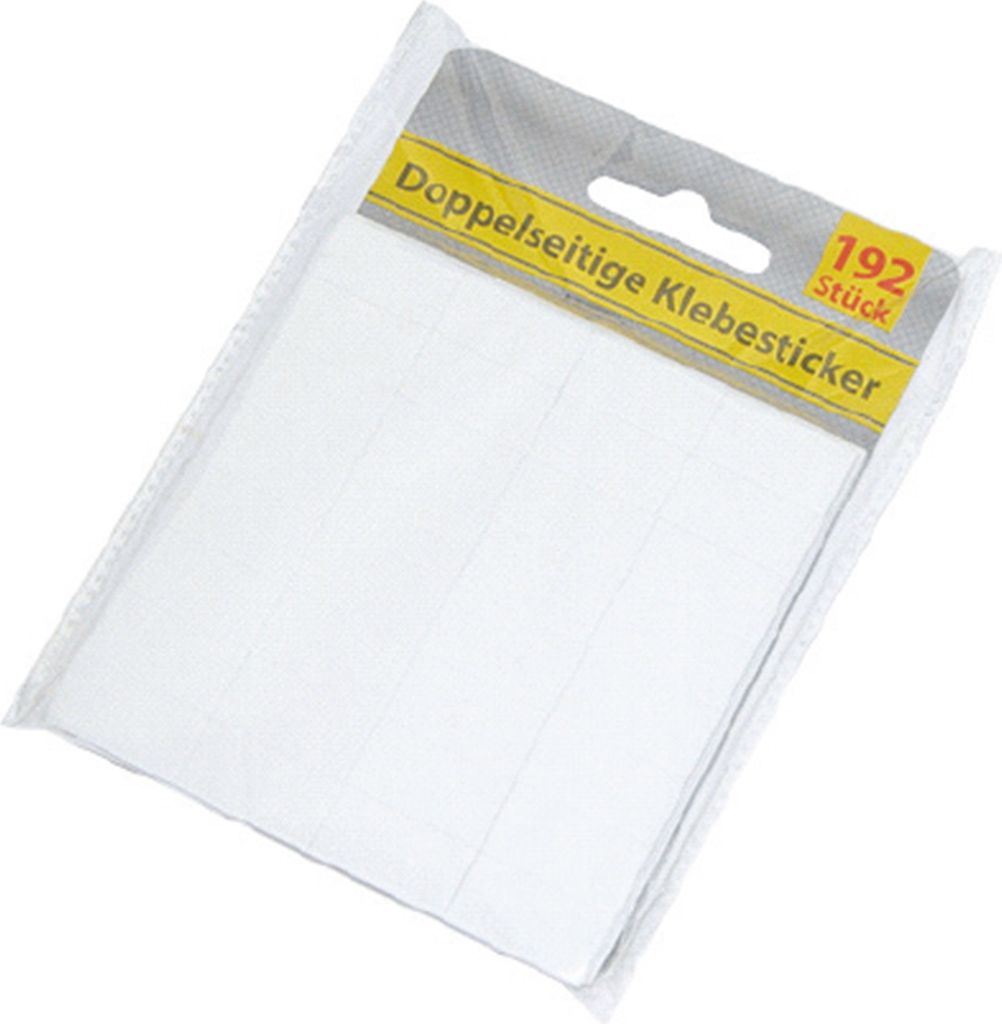 192x Klebesticker 3D doppelseitig Klebepads Klebepunkte Produktbild 